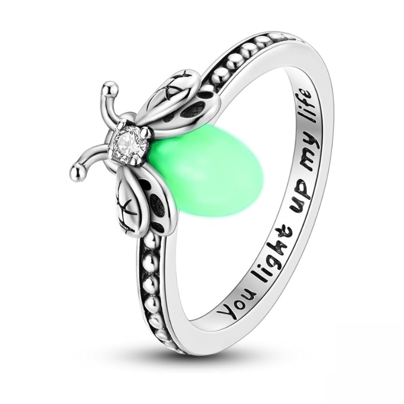 Bague Luciole Lumineuse "You Light Up My Life" | Bijou Fluorescent