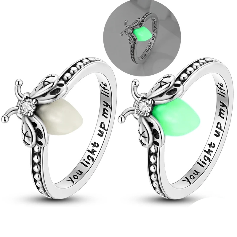 Bague Luciole Lumineuse "You Light Up My Life" | Bijou Fluorescent