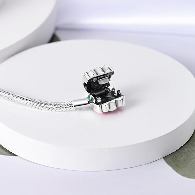 Bracelet Tulipe Rose – Élégance & Douceur Florale