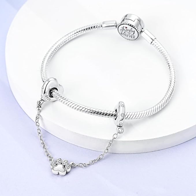 Chaîne de Sécurité Patte de Chien – Pour Amoureuses des Animaux