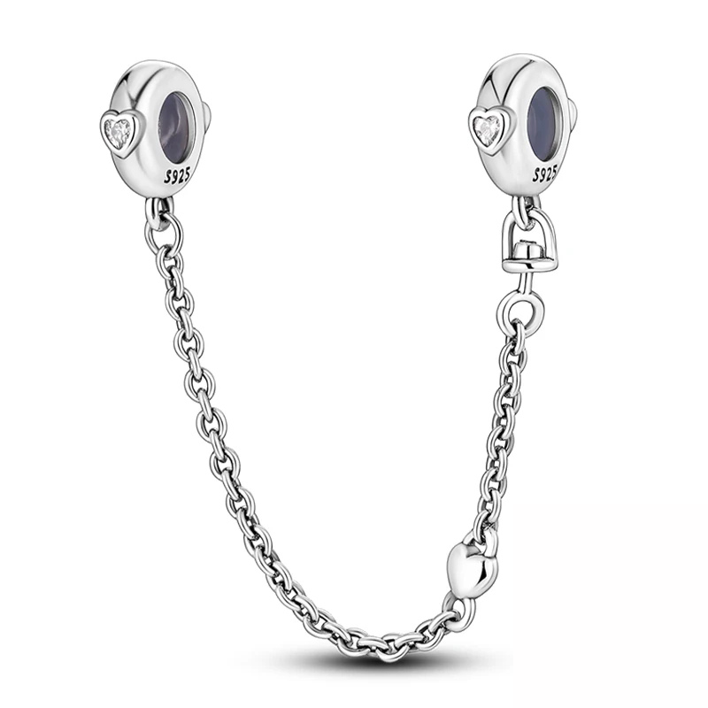 Chaîne de Sécurité Cœur – Douceur & Élégance Intemporelle