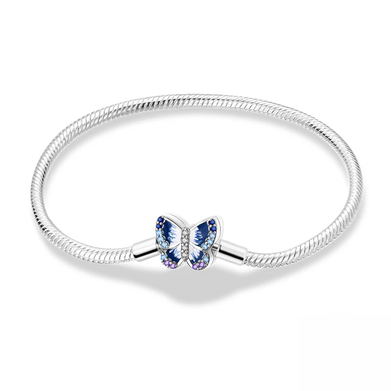 Bracelet Papillon Bleu – Élégant & Symbolique
