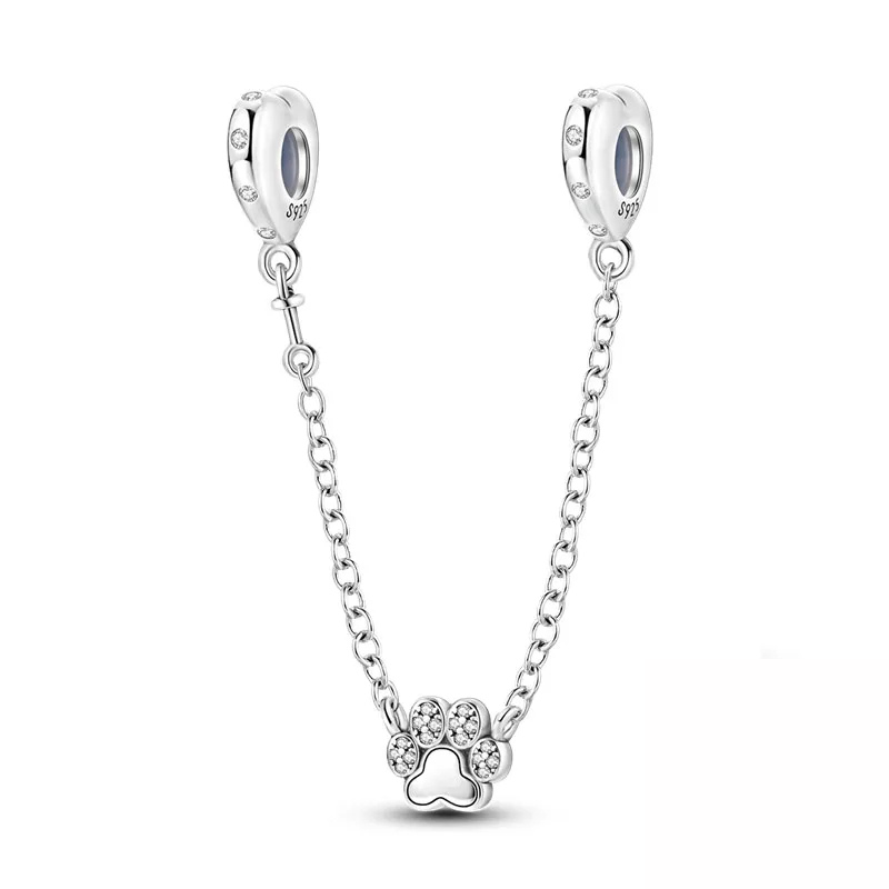 Chaîne de Sécurité Patte de Chien – Pour Amoureuses des Animaux