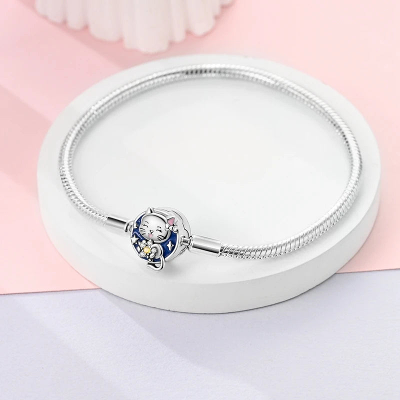 Bracelet Chat Porte-Bonheur - Lumineux & Raffiné