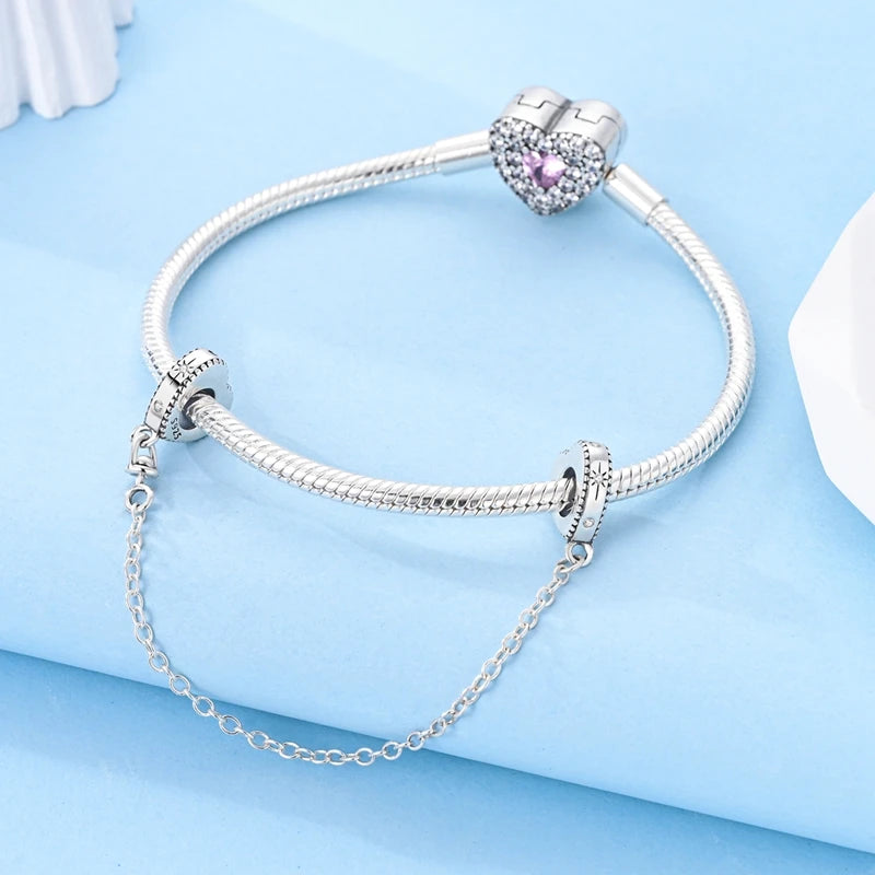 Chaîne de Sécurité Minimaliste – Élégance Discrète & Protection pour Bracelet