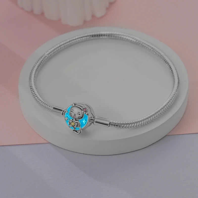 Bracelet Chat Porte-Bonheur - Lumineux & Raffiné