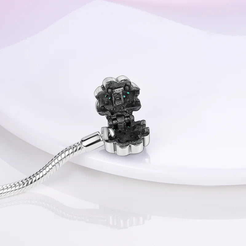 Bracelet “Trèfle de Chance” – Porte-Bonheur Vert Émeraude