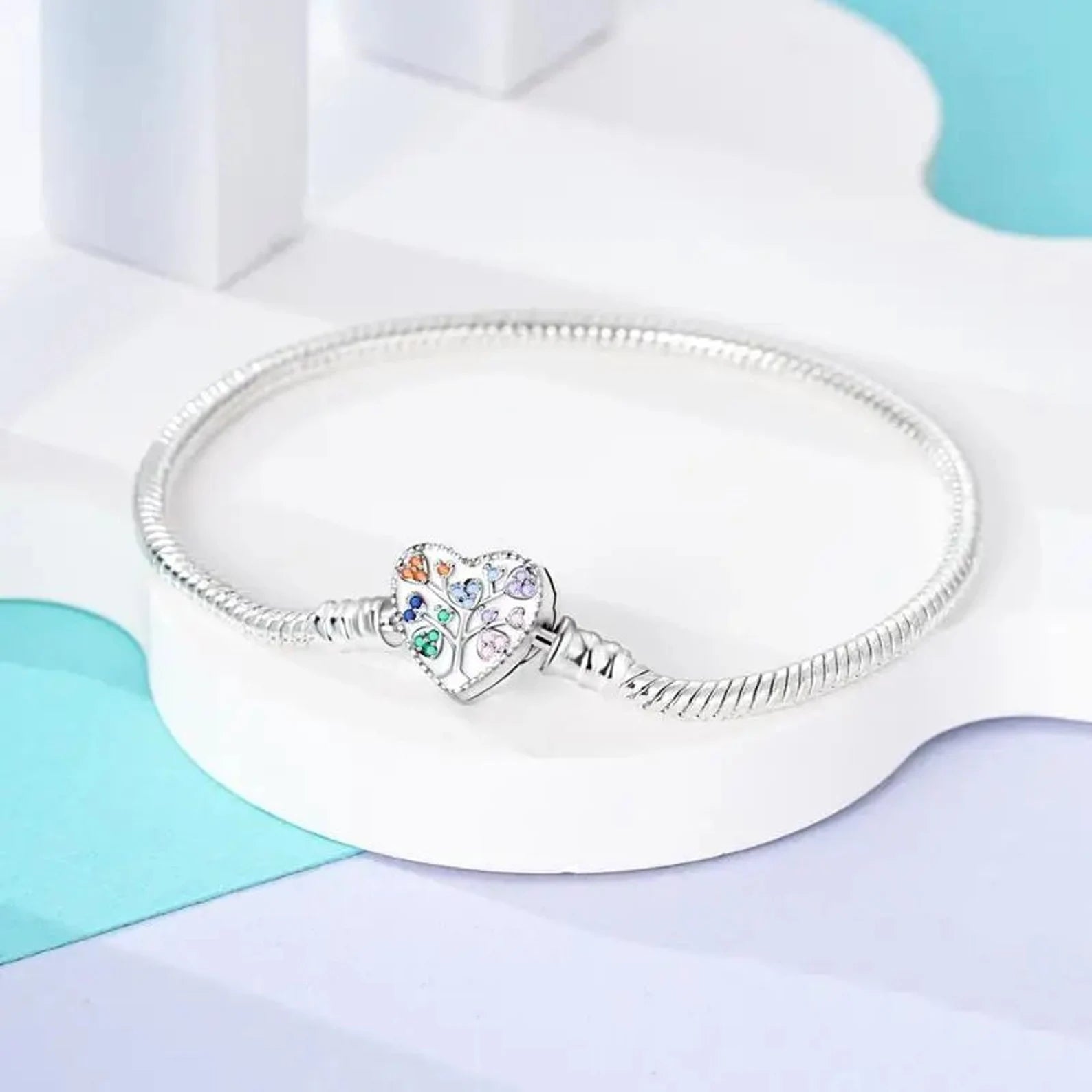 Bracelet Arbre de Vie Cœur - Harmonie, Amour & Énergie Positive